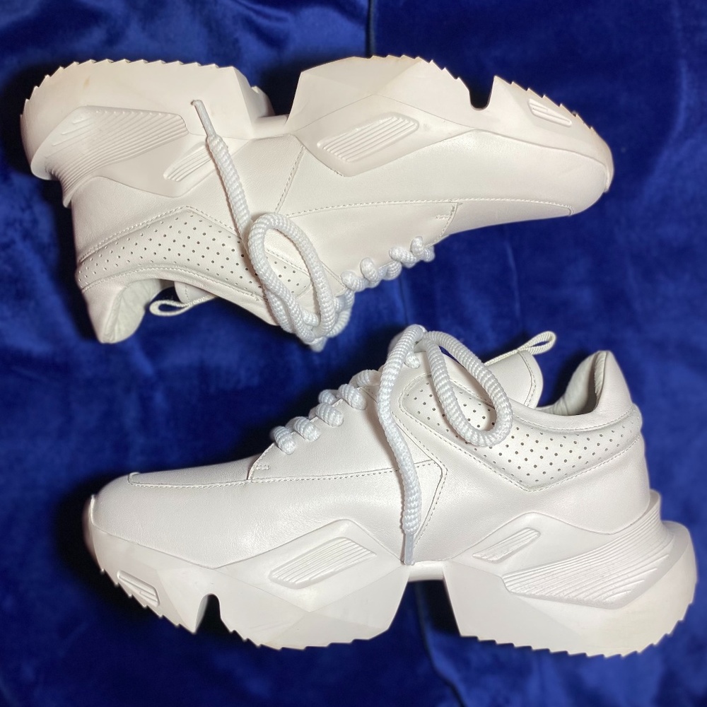 Alias Mae Tommy White Trainer Sneaker US 7.5 EU 38